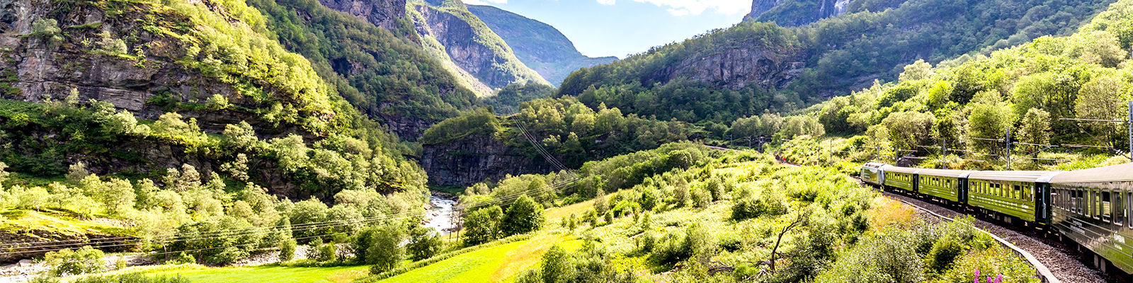 Scenic train holiday